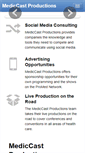 Mobile Screenshot of mediccast.com